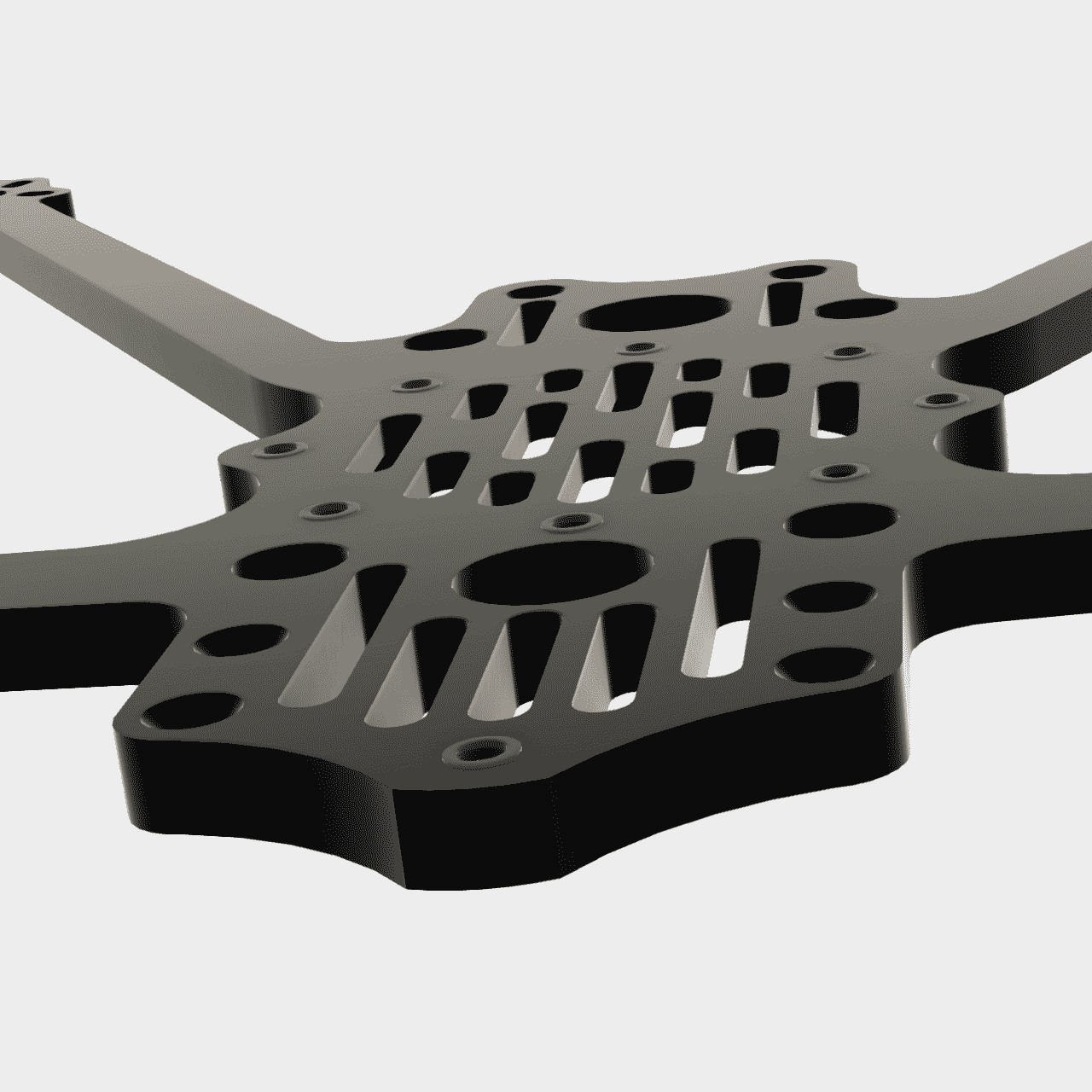TATIVA45 Bottom plate 4.5nch 3mm/4mm V3.0