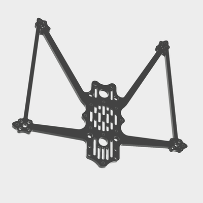 TATIVA45 Bottom plate 4.5nch 3mm/4mm  V3.0