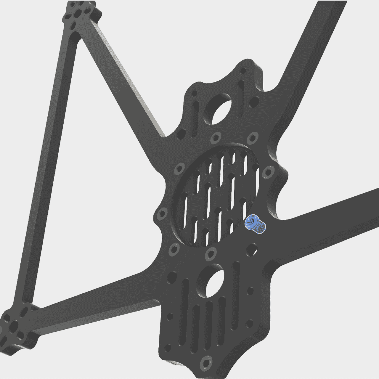 TATIVA45 Bottom plate 4.5nch 3mm/4mm  V3.0