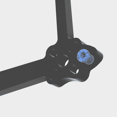 TATIVA45 Bottom plate 4.5nch 3mm/4mm  V3.0
