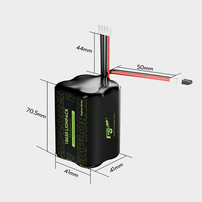 Explorer 3000mAh Lion pack Molicell P30B 18650 4S1P  XT30UP